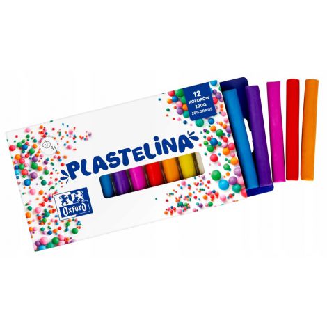 Plastelina Oxford, 12kol - 2
